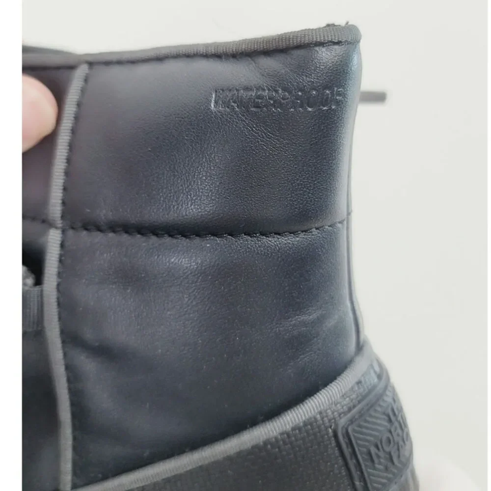 The North Face Halseigh Thermoball Lace Up Waterproof Boot in Black, sz 7